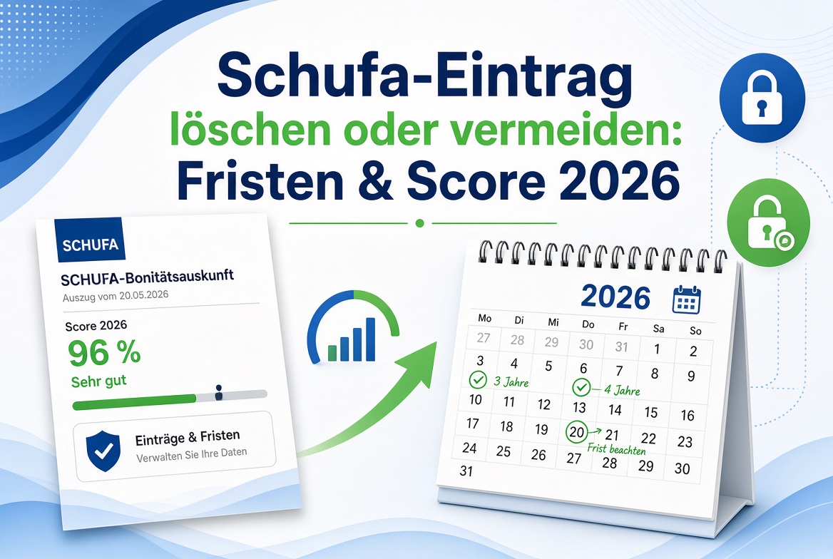 Schufa-Auskunft verstehen: Eintrag löschen oder vermeiden
